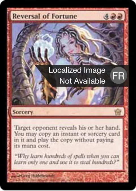 Inversion de fortune