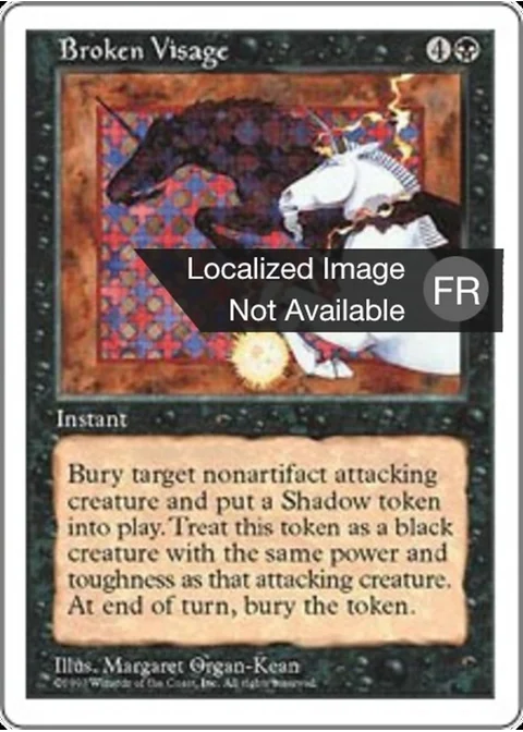 Visage brisé