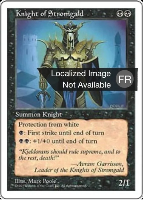 Chevalier de Stromgald