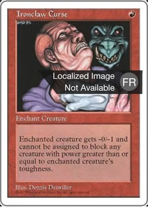 Malédiction de la griffe de fer