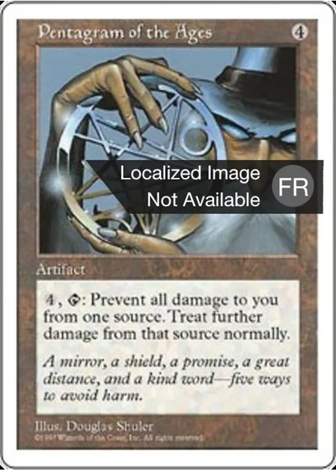 Pentagramme des temps anciens