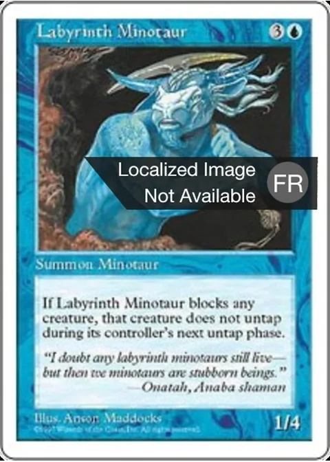 Minotaure des labyrinthes