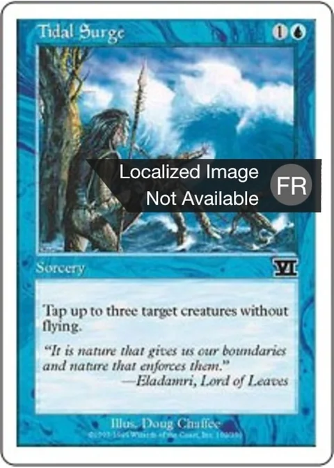 Déferlement de la marée