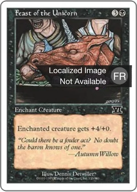 Dévoration de la licorne