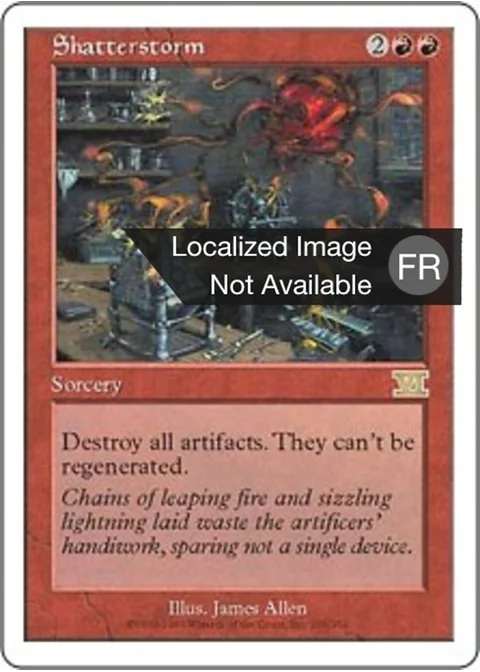 Tempête fracassante