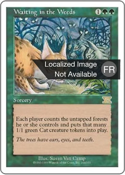 Caché sous les herbes folles