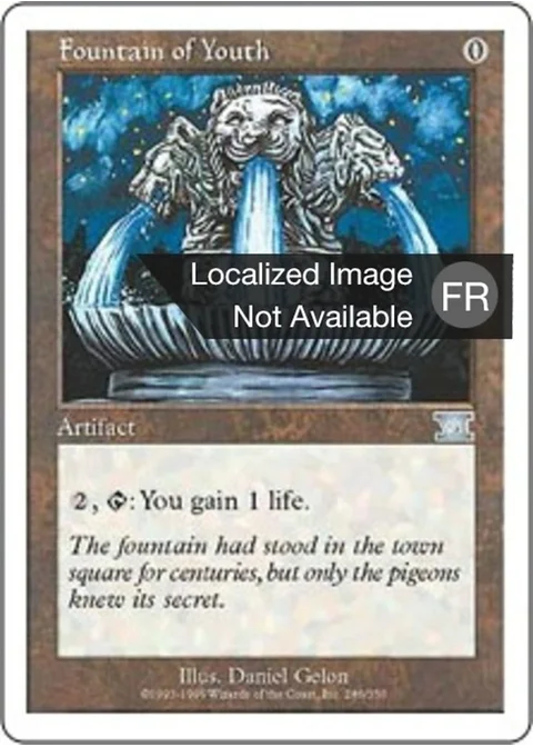 Fontaine de jouvence