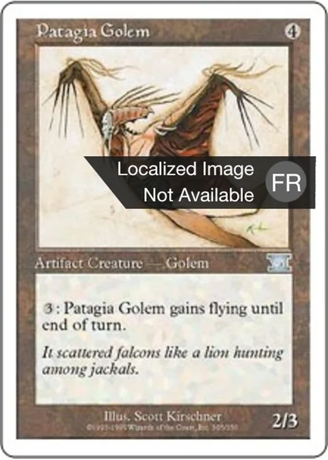 Golem à patagia