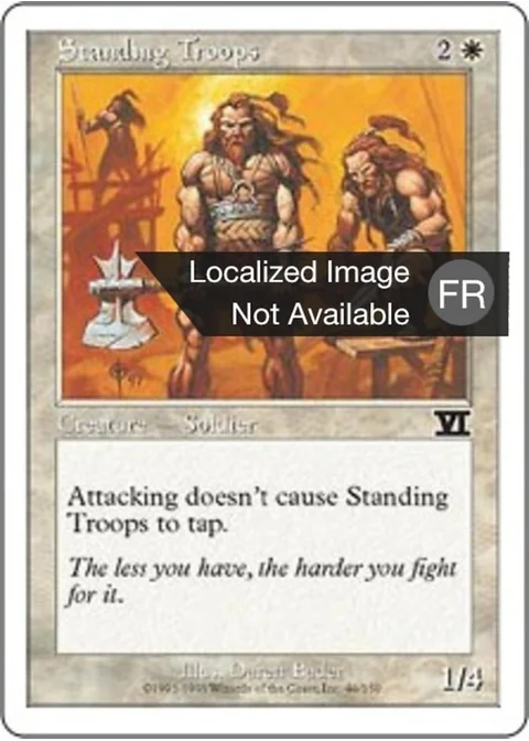 Troupes régulières