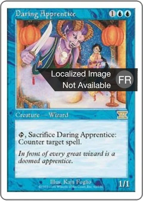 Apprentie audacieuse