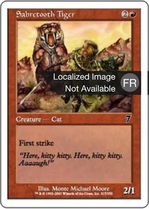 Tigre à dents de sabre
