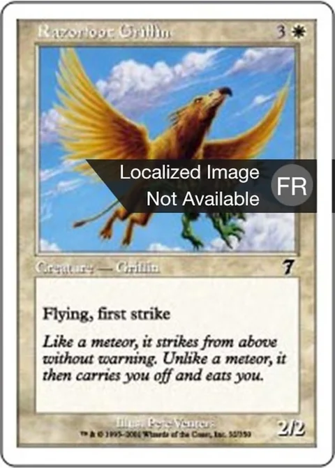 Griffon serres-rasoir