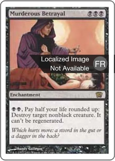 Trahison meurtrière