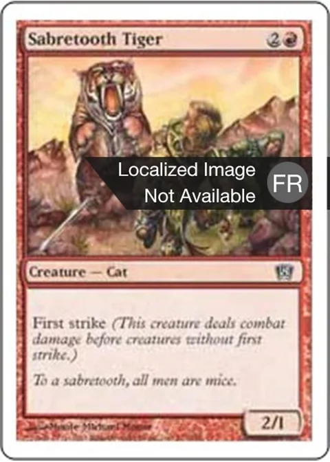 Tigre à dents de sabre