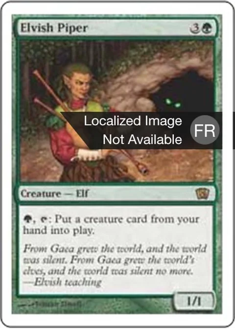 Joueuse de flûte elfe