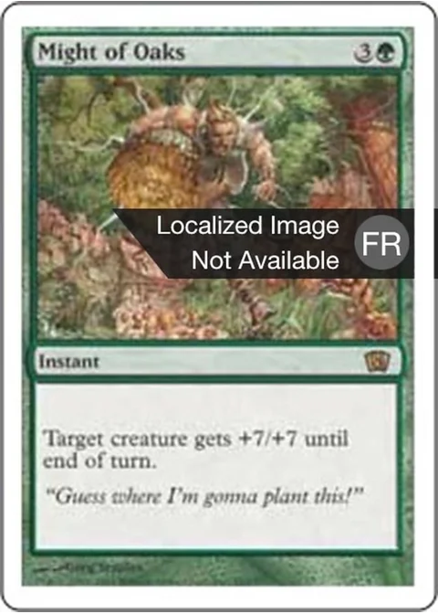 Puissance des chênaies