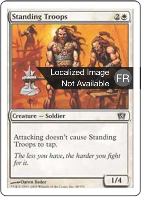 Troupes régulières