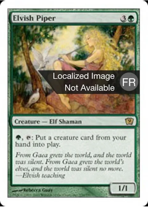 Joueuse de flûte elfe