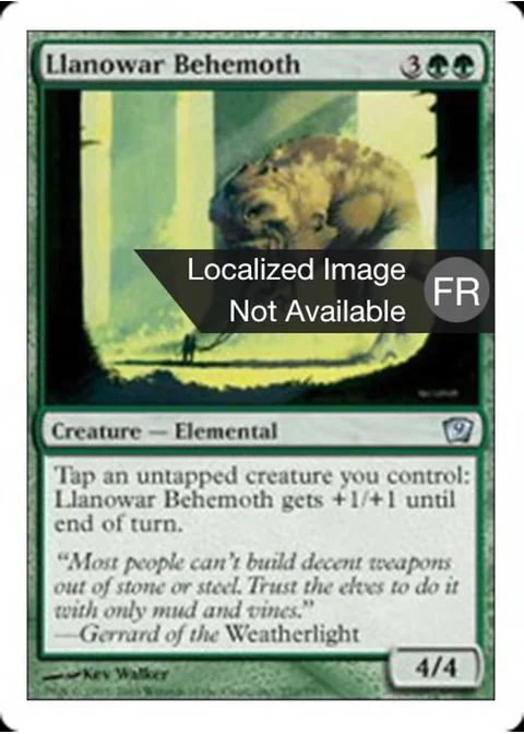 Béhémoth de Llanowar