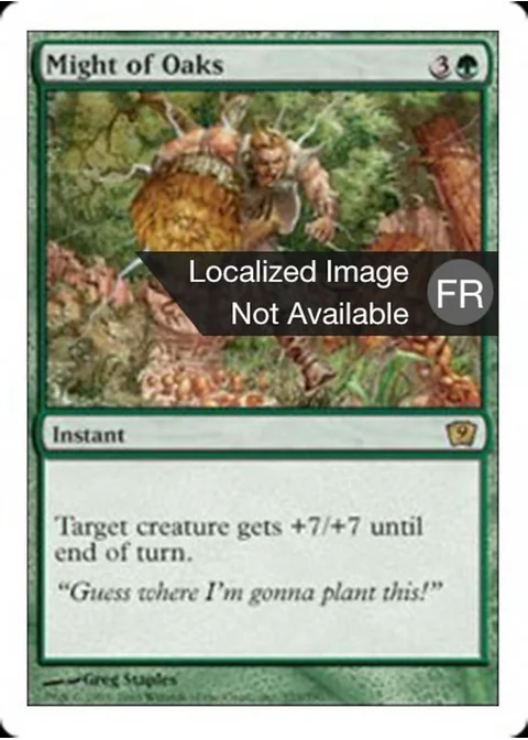 Puissance des chênaies