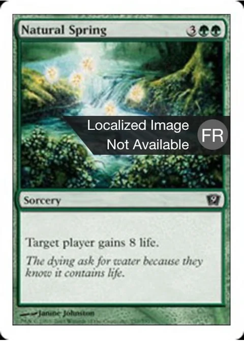 Source naturelle