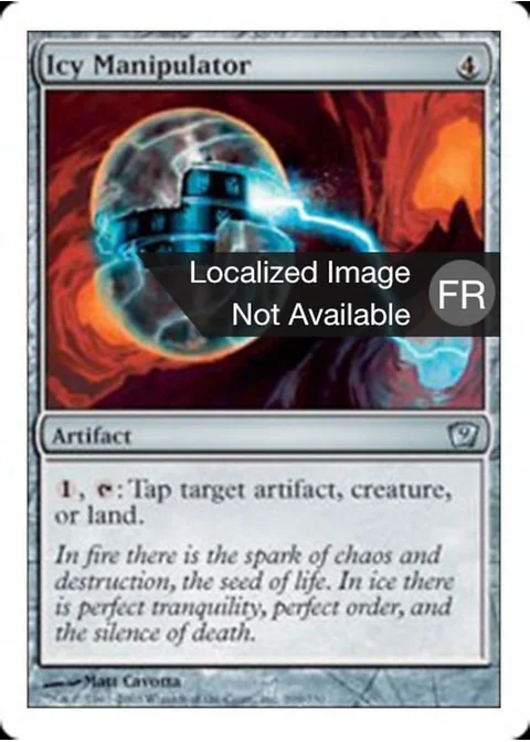 Manipulateur glacial