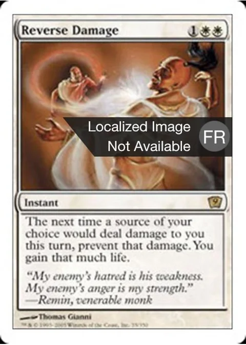 Inversion des dégâts