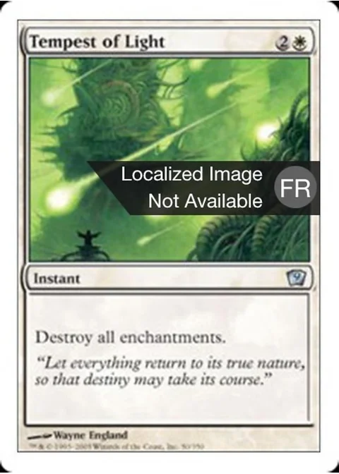 Tourmente de lumière