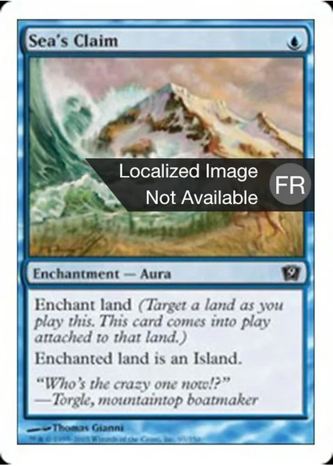 Revendication par la mer