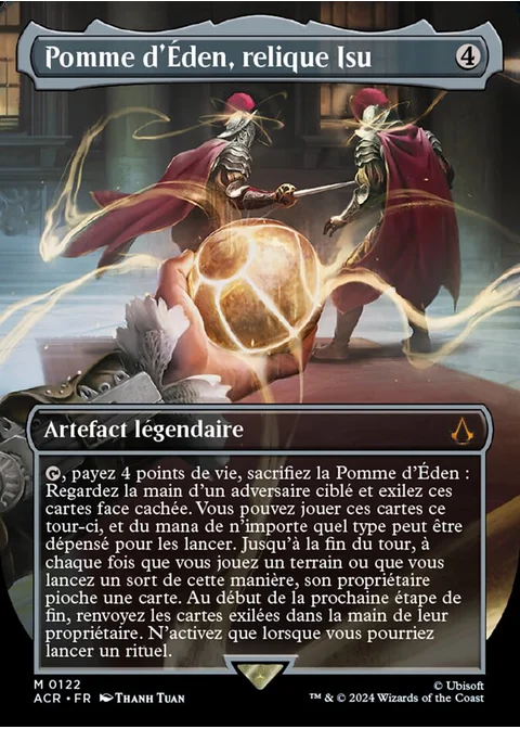 Pomme d'Éden, relique Isu