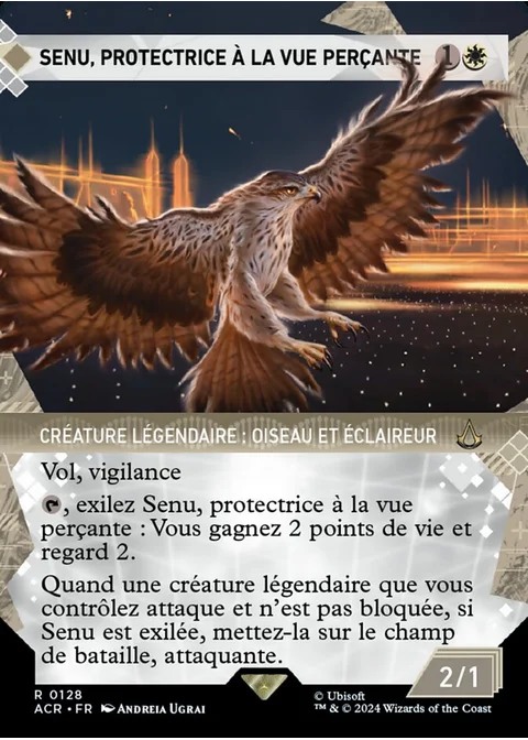 Senu, protectrice à la vue perçante