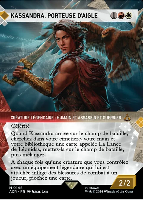 Kassandra, porteuse d'aigle