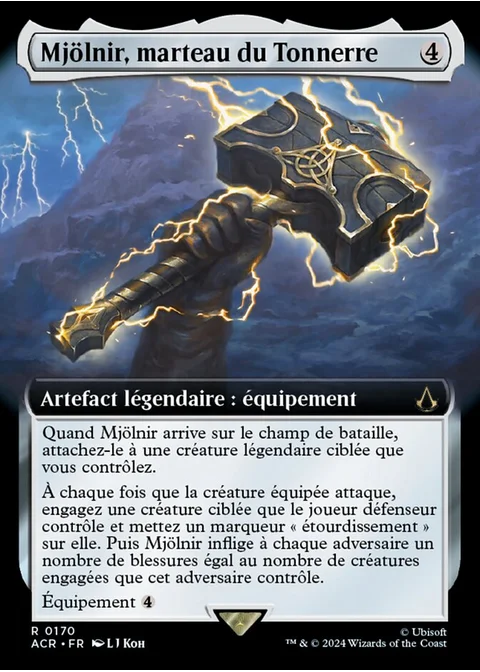 Mjölnir, marteau du Tonnerre