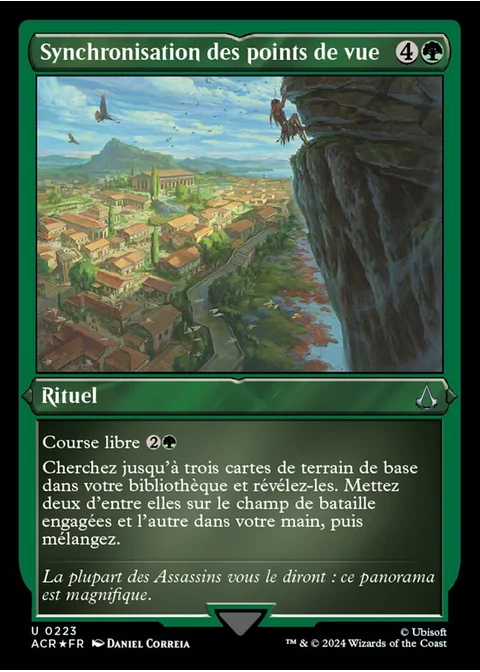 Synchronisation des points de vue