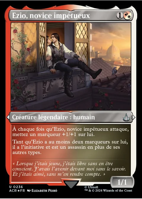 Ezio, novice impétueux