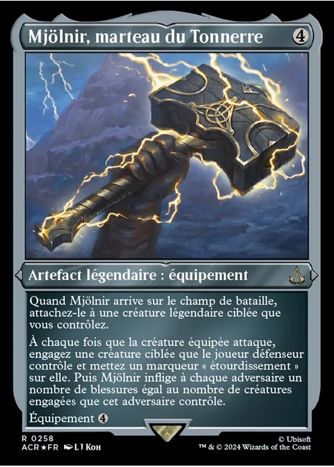 Mjölnir, marteau du Tonnerre