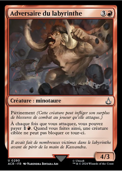 Adversaire du labyrinthe