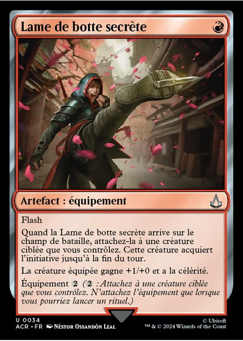 Lame de botte secrète