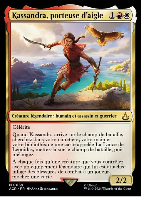 Kassandra, porteuse d'aigle