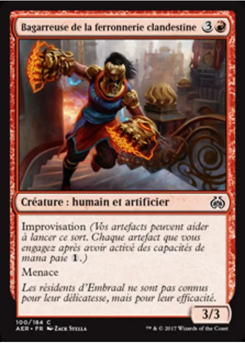 Bagarreuse de la ferronnerie clandestine