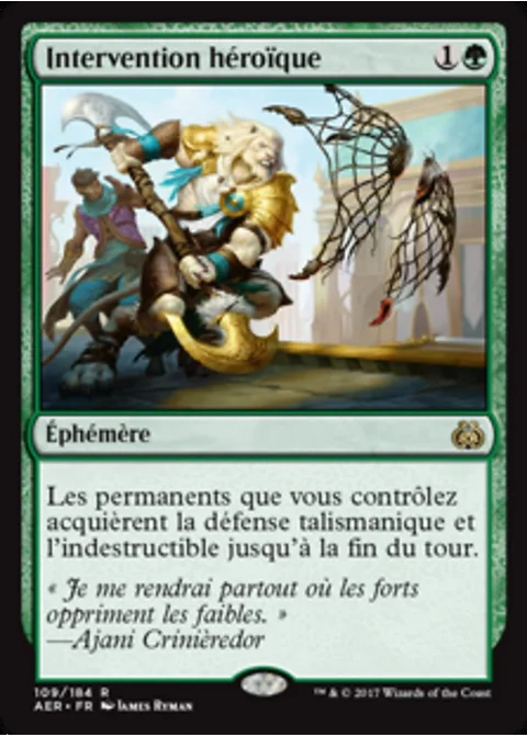 Intervention héroïque