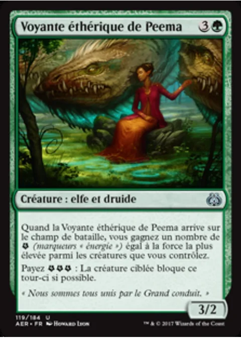 Voyante éthérique de Peema