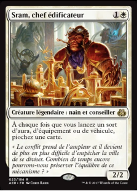 Sram, chef édificateur