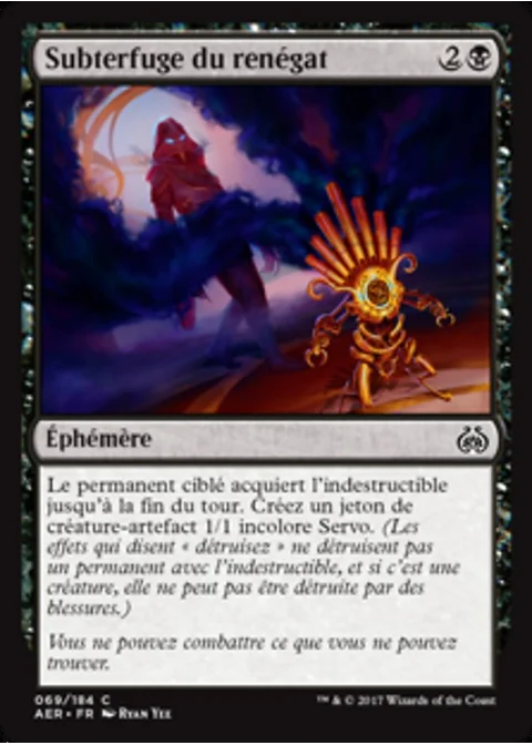 Subterfuge du renégat