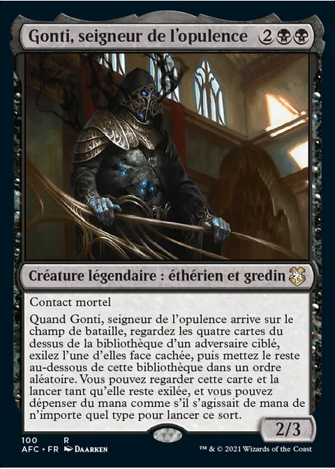 Gonti, seigneur de l'opulence