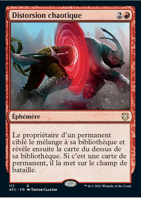 Distorsion chaotique