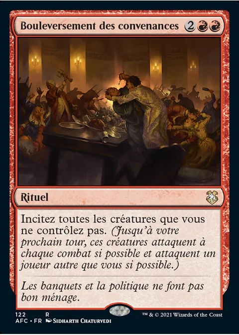 Bouleversement des convenances