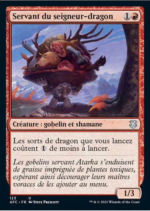 Servant du seigneur-dragon