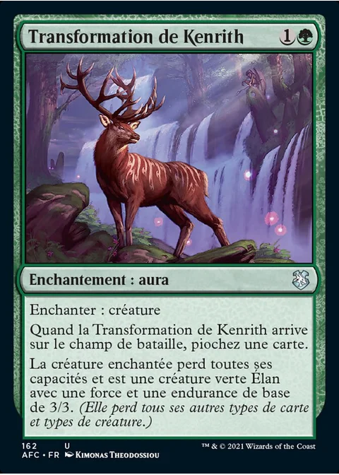 Transformation de Kenrith