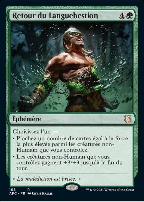 Retour du Languebestion